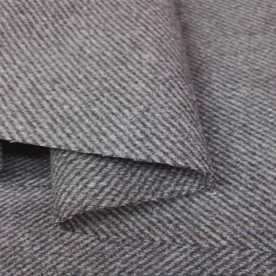 check design suit 146-150cm brush melton double face wool fabric