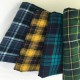 hot sell 100%cotton yarn dyed plaid shirting stocklot fabric in china